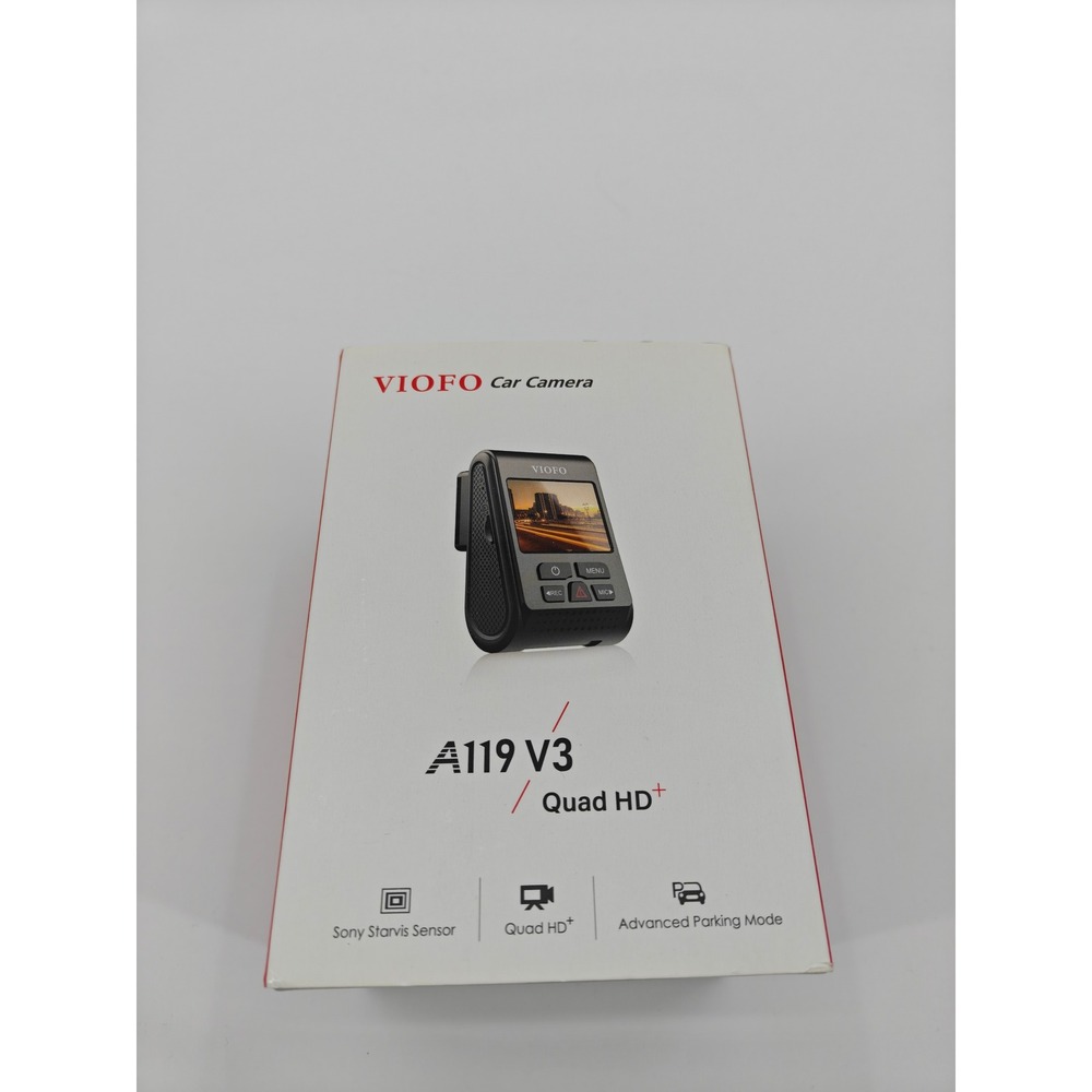 VIOFO A119 V3 Dash Cam Quad HD+ 2560x1600P Sony Starvis Sensor Car Camera